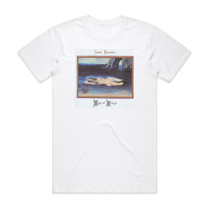 Steve Hackett Bay Of Kings Album Cover T-Shirt White Steve Hackett Bay Of Kings Album Cover T-Shirt White