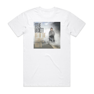 Steve Hackett Out Of The Tunnels Mouth Album Cover T-Shirt White Steve Hackett Out Of The Tunnels Mouth Album Cover T-Shirt White