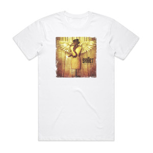 Skillet Collide Album Cover T-Shirt White Skillet Collide Album Cover T-Shirt White