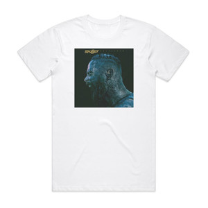 Skillet Unleashed 1 Album Cover T-Shirt White Skillet Unleashed 1 Album Cover T-Shirt White