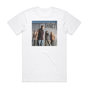 Skillet Savior Album Cover T-Shirt White