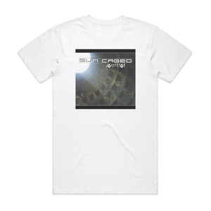 Sun Caged Dominion Album Cover T-Shirt White Sun Caged Dominion Album Cover T-Shirt White