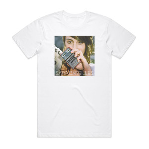 Sara Bareilles Little Voice Album Cover T-Shirt White Sara Bareilles Little Voice Album Cover T-Shirt White