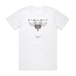 Steelheart Just A Taste Ep Album Cover T-Shirt White Steelheart Just A Taste Ep Album Cover T-Shirt White