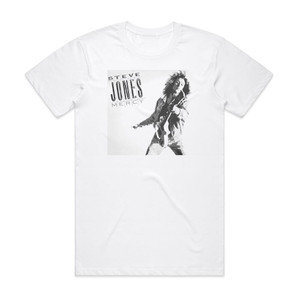 Steve Jones Mercy Album Cover T-Shirt White