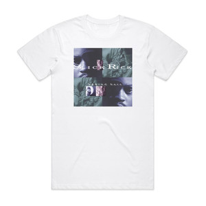 Slick Rick Behind Bars Album Cover T-Shirt White Slick Rick Behind Bars Album Cover T-Shirt White