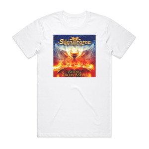 Silent Force Rising From Ashes Album Cover T-Shirt White Silent Force Rising From Ashes Album Cover T-Shirt White