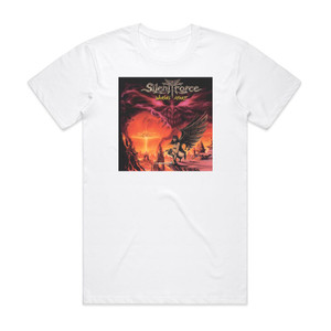 Silent Force Worlds Apart Album Cover T-Shirt White Silent Force Worlds Apart Album Cover T-Shirt White