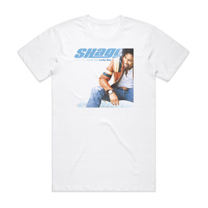 Shaggy Lucky Day Album Cover T-Shirt White Shaggy Lucky Day Album Cover T-Shirt White