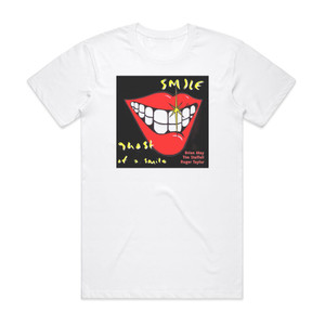 Smile Ghost Of A Smile Album Cover T-Shirt White
