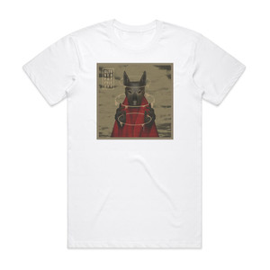Slobber Pup Pole Axe Album Cover T-Shirt White