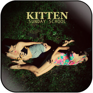 Kitten Sunday School Album Cover Sticker