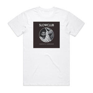 Slow Club Complete Surrender Album Cover T-Shirt White Slow Club Complete Surrender Album Cover T-Shirt White