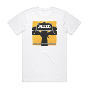 Seeed Molotov Wonderful Life Album Cover T-Shirt White Seeed Molotov Wonderful Life Album Cover T-Shirt White