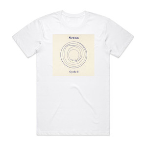 Setna Cycle I Album Cover T-Shirt White Setna Cycle I Album Cover T-Shirt White