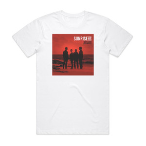 Sunrise Avenue Lifesaver Album Cover T-Shirt White