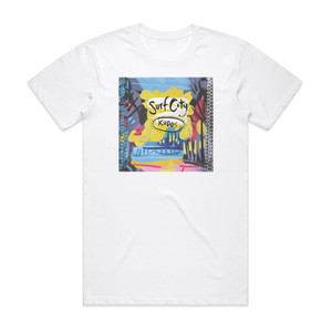 Surf City Kudos Album Cover T-Shirt White Surf City Kudos Album Cover T-Shirt White