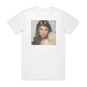 Sylvia Just Sylvia Album Cover T-Shirt White Sylvia Just Sylvia Album Cover T-Shirt White