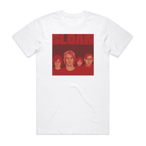 Sloan Parallel Play Album Cover T-Shirt White Sloan Parallel Play Album Cover T-Shirt White