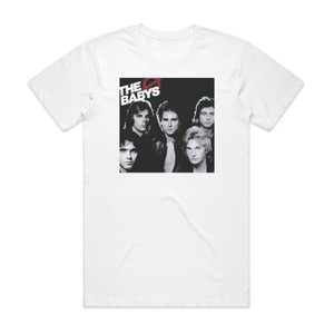 The Babys Union Jacks Album Cover T-Shirt White The Babys Union Jacks Album Cover T-Shirt White