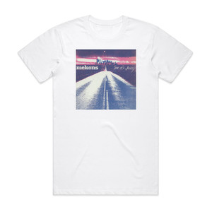 The Mekons Fear And Whiskey Album Cover T-Shirt White The Mekons Fear And Whiskey Album Cover T-Shirt White