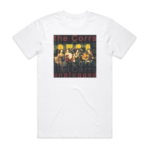 The Corrs Unplugged Album Cover T-Shirt White