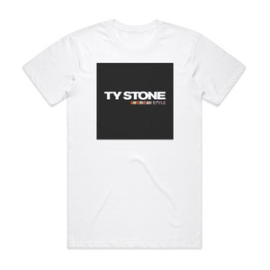 Ty Stone American Style Album Cover T-Shirt White