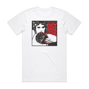 The Vibrators Judy Says Knock You In The Head Album Cover T-Shirt White The Vibrators Judy Says Knock You In The Head Album Cover T-Shirt White