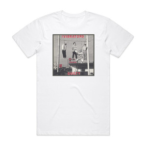 The Vibrators Guilty Album Cover T-Shirt White