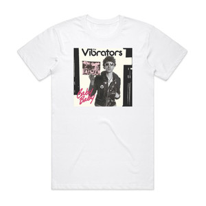 The Vibrators Baby Baby Album Cover T-Shirt White The Vibrators Baby Baby Album Cover T-Shirt White