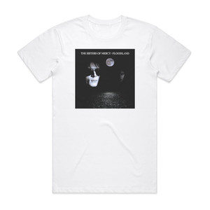 The Sisters of Mercy Floodland 1 Album Cover T-Shirt White