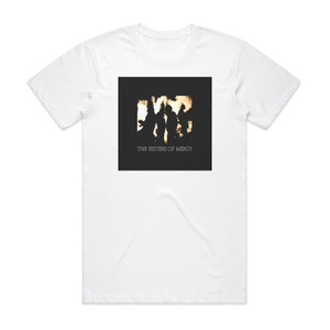 The Sisters of Mercy More Album Cover T-Shirt White The Sisters of Mercy More Album Cover T-Shirt White