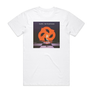 Traffic Far From Home Album Cover T-Shirt White Traffic Far From Home Album Cover T-Shirt White