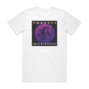 Traffic Smiling Phases Album Cover T-Shirt White Traffic Smiling Phases Album Cover T-Shirt White