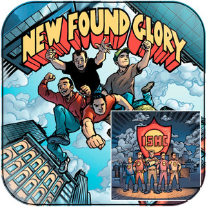 New Found Glory Tip Of The Iceberg Album Cover Sticker New Found Glory Tip Of The Iceberg Album Cover Sticker