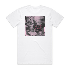Travis Barker Misery Business Album Cover T-Shirt White Travis Barker Misery Business Album Cover T-Shirt White