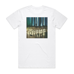The Drums The Drums Ep Album Cover T-Shirt White The Drums The Drums Ep Album Cover T-Shirt White