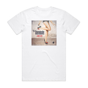 The Baseballs Game Day Album Cover T-Shirt White The Baseballs Game Day Album Cover T-Shirt White