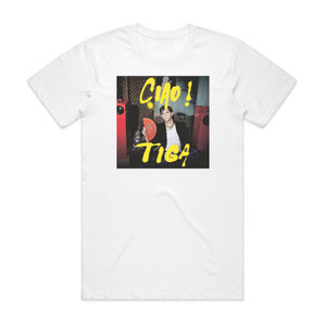 Tiga Ciao Album Cover T-Shirt White Tiga Ciao Album Cover T-Shirt White