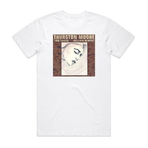 Thurston Moore Piece For Jetsun Dolma Album Cover T-Shirt White