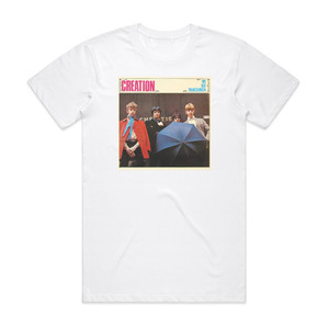 The Creation We Are Paintermen Album Cover T-Shirt White The Creation We Are Paintermen Album Cover T-Shirt White