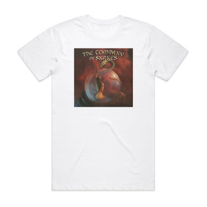 The Company of Snakes Burst The Bubble Album Cover T-Shirt White The Company of Snakes Burst The Bubble Album Cover T-Shirt White