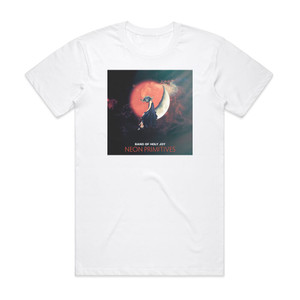 The Band of Holy Joy Neon Primitives Album Cover T-Shirt White