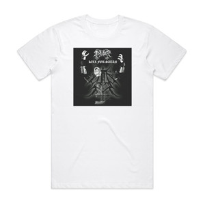 Tsjuder Kill For Satan Album Cover T-Shirt White