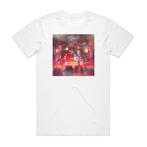 The Darkness Live At Hammersmith Album Cover T-Shirt White The Darkness Live At Hammersmith Album Cover T-Shirt White