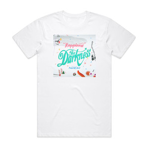 The Darkness Happiness Album Cover T-Shirt White