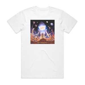 The Darkness Motorheart Album Cover T-Shirt White The Darkness Motorheart Album Cover T-Shirt White