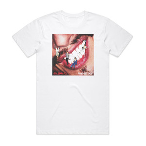 The Darkness Pinewood Smile Album Cover T-Shirt White The Darkness Pinewood Smile Album Cover T-Shirt White