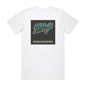 The Darkness Girlfriend Album Cover T-Shirt White The Darkness Girlfriend Album Cover T-Shirt White