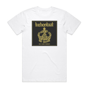 Turbostaat Das Island Manver Album Cover T-Shirt White Turbostaat Das Island Manver Album Cover T-Shirt White